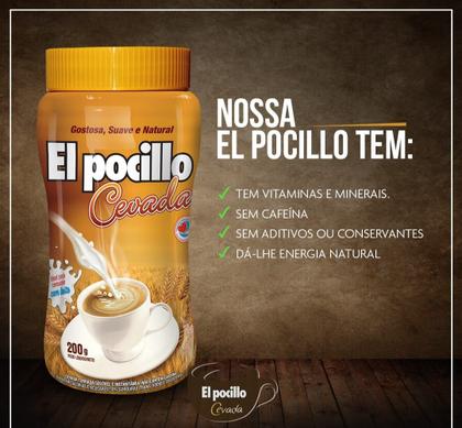 Imagem de Cevada Solúvel El Pocillo 200g - Sem Cafeína