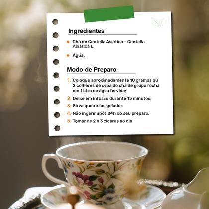 Imagem de Chá de Centella Asiática - Centella Asiatica L. - 50g