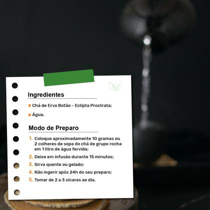 Imagem de Cha de Erva Botão - Eclipta prostrata 50 gramas
