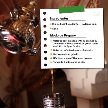 Imagem de Chá de Espinheira Santa - Maytenus spp - 100g