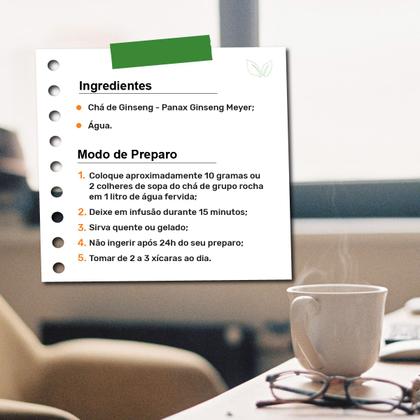 Imagem de Chá de Ginseng - Panax Ginseng Meyer - 100g