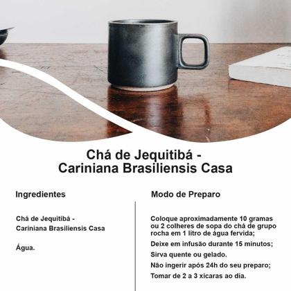 Imagem de Chá De Jequitibá - Cariniana Brasiliensis Casa. - 100G