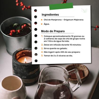 Imagem de Chá de Manjerona  Origanum Majorana  100g