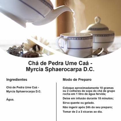 Imagem de Chá De Pedra Ume Caá - Myrcia Sphaerocarpa D.C. - 100G