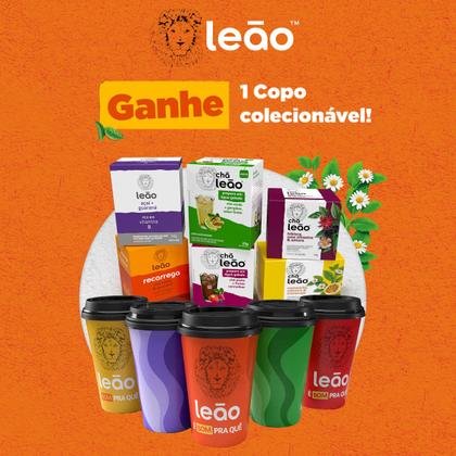 Chá Leão Xô Tpm Cereja Morango E Baunilha 10 Sachês Kit 3 - Matte