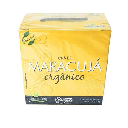 Imagem de Chá Maracujá Frutos Orgânico Kit 6 Caixas Campo Verde