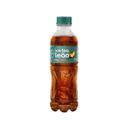 Imagem de Chá matte leão ice tea pessego kit6un garrafa 450ml