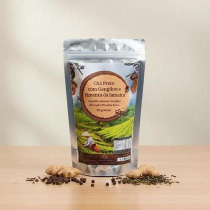 Imagem de Chá Preto Com Gengibre E Pimenta da Jamaica 80g Nomady
