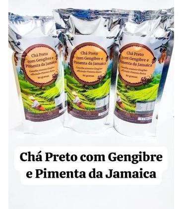 Imagem de Chá Preto Com Gengibre E Pimenta da Jamaica 80g Nomady
