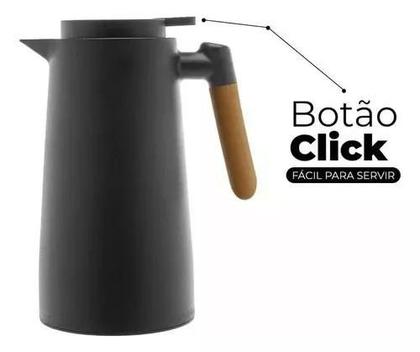Imagem de Chá Revigorante: Garrafa Térmica com Termômetro Integrado 1L