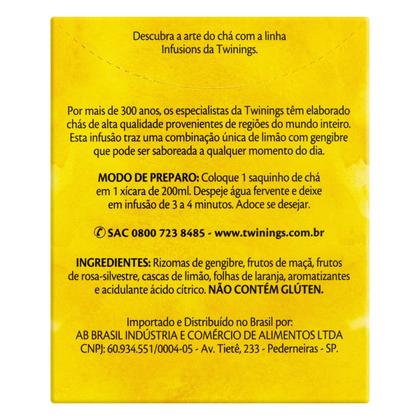 Imagem de Chá Twinings Limão com Gengibre 10 sachês