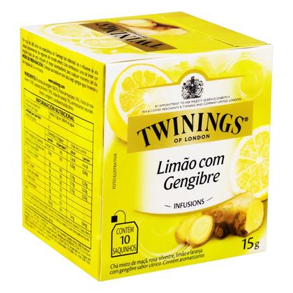 Imagem de Chá Twinings Limão com Gengibre 10 sachês