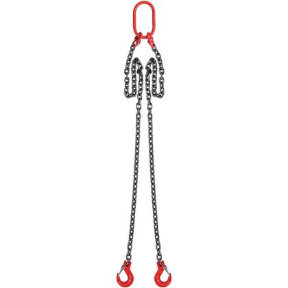Imagem de Chain Sling VEVOR 5/16 polegadas x 5 pés com ganchos de capacidade de 3 toneladas