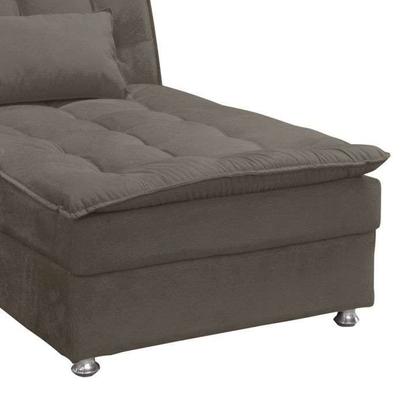 Chaise Morgana Veludo Marrom - Mobly Imagem de Chaise Morgana Veludo Marrom