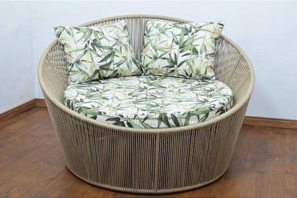 Imagem de Chaise Redondo 1.30M - Corda náutica by DeckDecor.