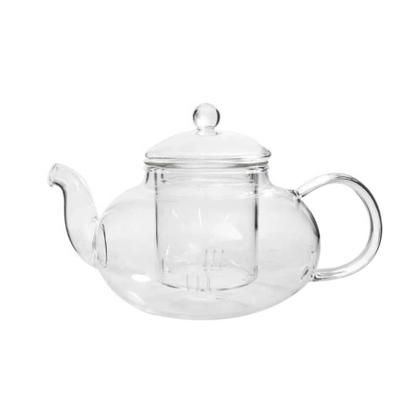 Imagem de Chaleira 400ml com infusor jarra em vidro para bule cha cafe luxo 