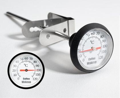 Imagem de Chaleira Aço Inox Azul Bico Fino Com Termômetro 550ml - ILC