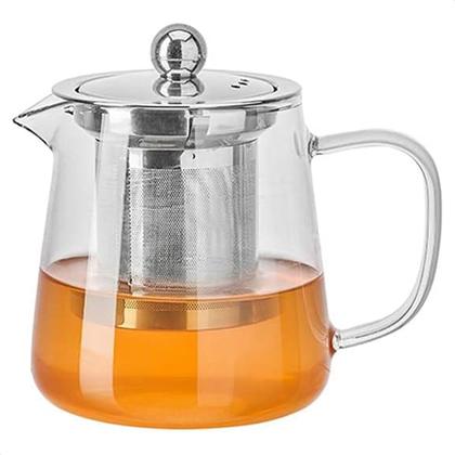 Imagem de Chaleira de Vidro Borossilicato com Infusor 450ml Hauskraft