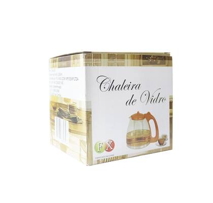 Imagem de Chaleira de vidro com infusor 1,25 litros