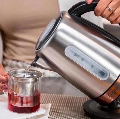 Imagem de Chaleira Eletrica 1.7L Gradiente 1100W Inox Luxx Golden 127V