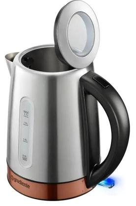 Imagem de Chaleira Eletrica 1.7L Gradiente 1100W Inox Luxx Golden 127V