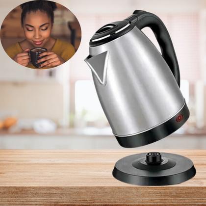 Imagem de Chaleira Elétrica 1,8 Litros Portátil Ideal Para Cozinha Presente Para Casa Alta Qualidade Exclusiva