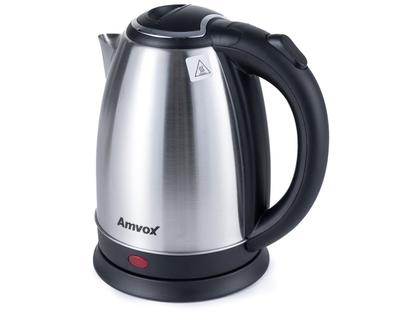Imagem de Chaleira Elétrica Amvox Akl 0150 Inox 1,8l Ferve 220v
