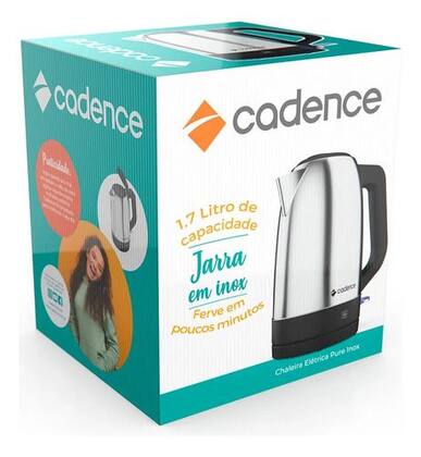 Imagem de Chaleira Elétrica Cadence Pure Inox 1,7l Cel810 220v