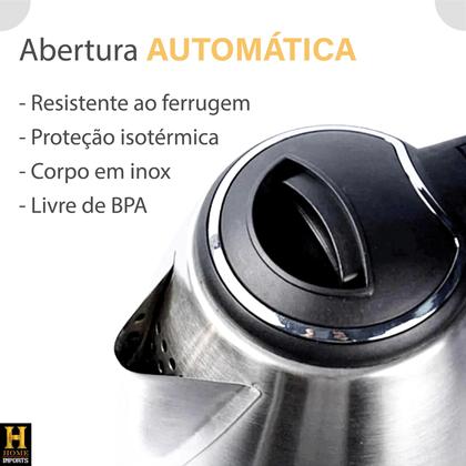 Imagem de Chaleira Elétrica Com Desligamento Automático Em Aço Inoxidável 1,8 Litros Com Base Giratória Linha Premium