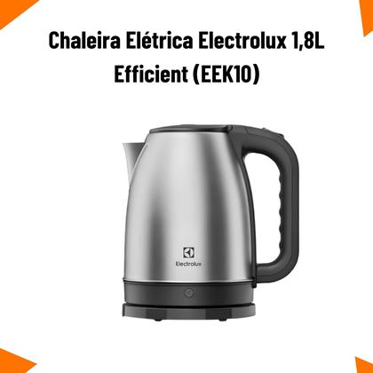 Imagem de Chaleira Elétrica Electrolux EEK10 com Capacidade de 1,8L Litros e Potência de 1200w na voltagem 127v
