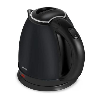 Imagem de Chaleira Elétrica Elgin 1500W Inox Preta 2L 220V