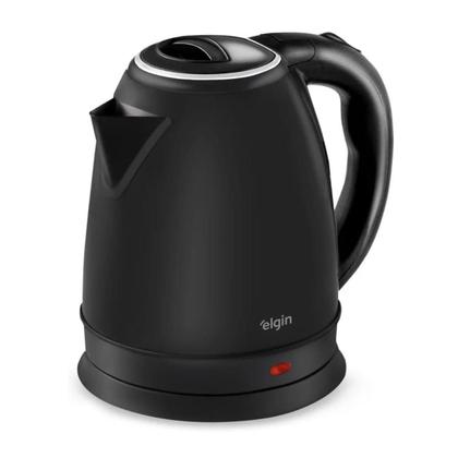 Imagem de Chaleira Elétrica Elgin 1500W Inox Preta 2L 220V