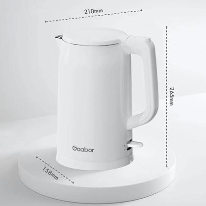Imagem de Chaleira Elétrica Gaabor EK20M-WH01A-1 1,7 L Branco 127 V