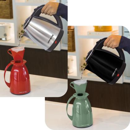 Imagem de Chaleira elétrica térmica Unitermi 182F Atacama 1.8L Potência 1200W Aço Inoxidável