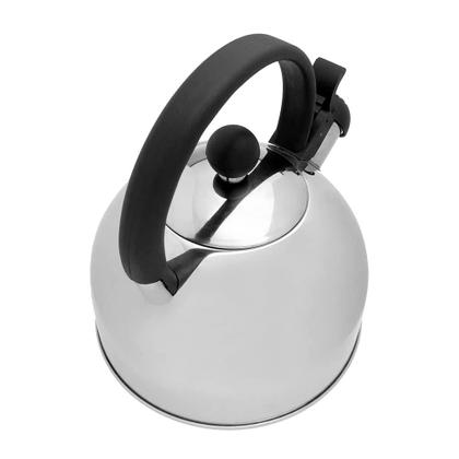 Imagem de Chaleira Em Aço Inox Com Tampa E Apito 2 Litros Café Chá - Mimo Style
