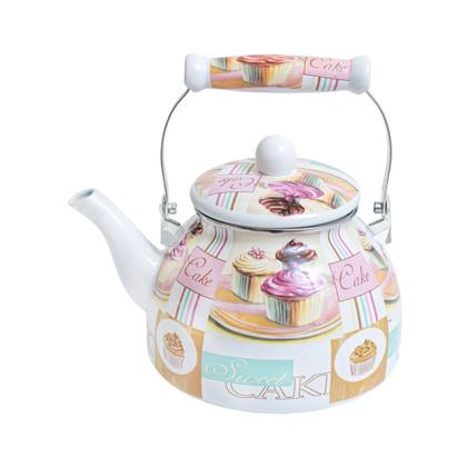 Imagem de Chaleira esmaltada charm cake 2,5 litros s/apito