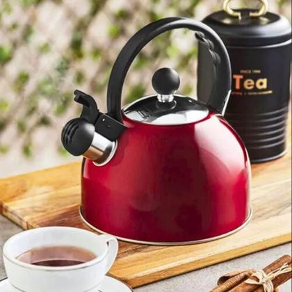 Imagem de Chaleira Inox Com Alarme Capacidade 2 Litros 6836 Mimo Style