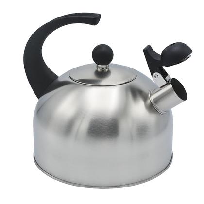 Imagem de Chaleira Silver A5 Aço Inox Com Apito 2,5 Litros Com Indução