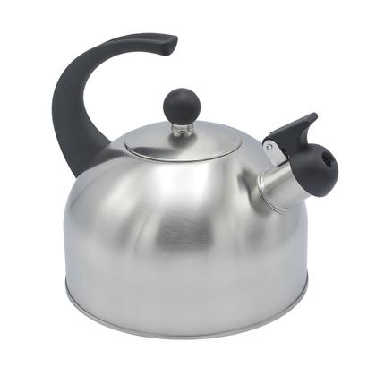 Imagem de Chaleira Silver A5 Aço Inox Com Apito 2,5 Litros Com Indução