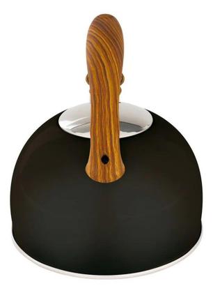 Imagem de Chaleira Wood 2,5 Litros Preta Mor