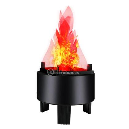 Imagem de Chama Efeito Fogo Artificial Realista Led 220v Iluminação decoração Festas Halloween DS9931220V