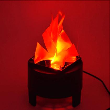 Imagem de Chama Efeito Realista Fogo Artificial Para Acampar DS9931
