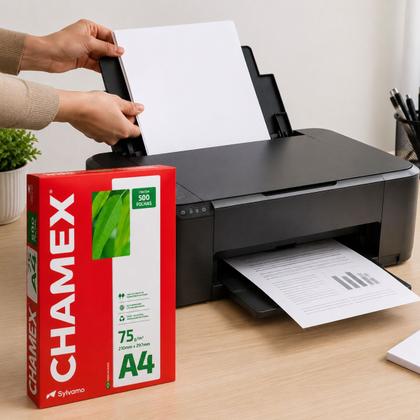 Imagem de Chamex Papel A4 Com 500 Folhas 75g - Resma Unidade