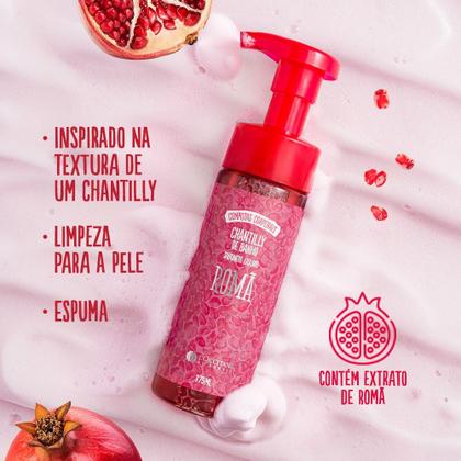Imagem de Chantilly de Banho Sabonete Líquido Romã 175mL