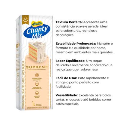 Imagem de Chantilly UHT Chantymix Supreme Amélia Vigor 1 Litro