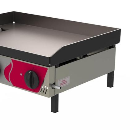 Imagem de Chapa Bifeteira A Gás Progás PR-650G STYLE 59 x 44cm Para Lanches Em Aço Inox Escovado P28661