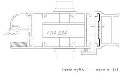 Imagem de Chapa Contra Testa Para Fechadura em Porta De Giro CTE07 Linha Gold - Kit 2pçs