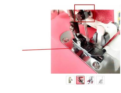 Imagem de Chapa De Agulha Da  Overlock Fn2-4 Ponto Cadeia 4 Fios