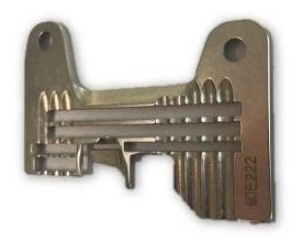 Imagem de Chapa De Ponto Maquina Overlock Overloque Siruba K E222