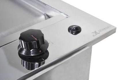 Imagem de Chapa Gourmet de Embutir a Gás 32X50 em Aço Inox - JX Metais